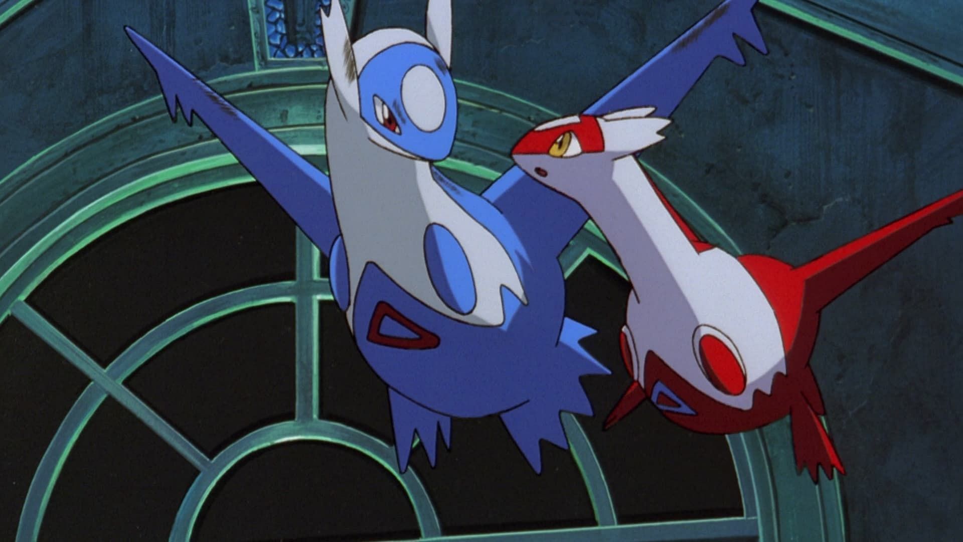 Eon duo as seen in the anime (Image via The Pokemon Company)